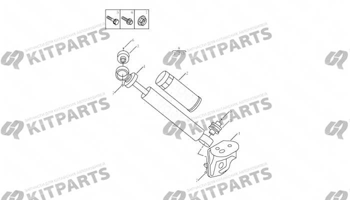 REAR SHOCK ABSORBER Geely