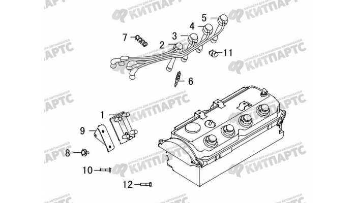 Провода высоковольтные, катушка зажигания Great Wall Hover H5